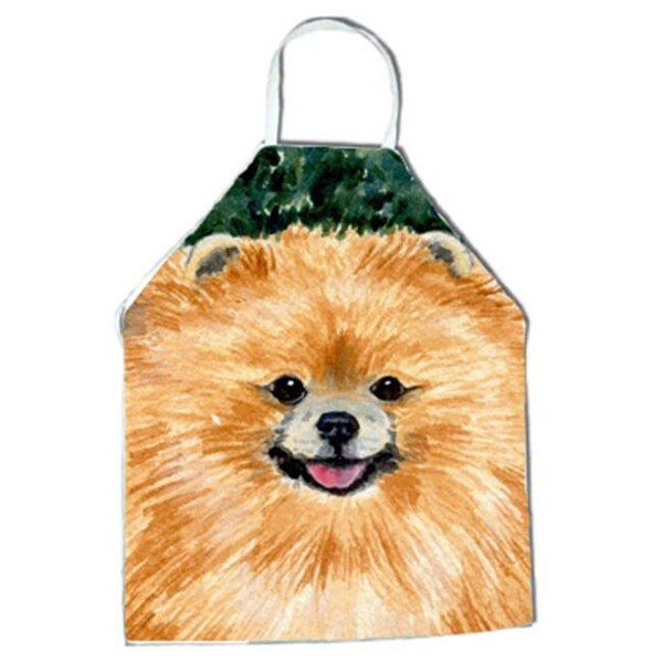 Carolines Treasures Carolines Treasures SS8725APRON Pomeranian Apron - 27 x 31 in. SS8725APRON - main